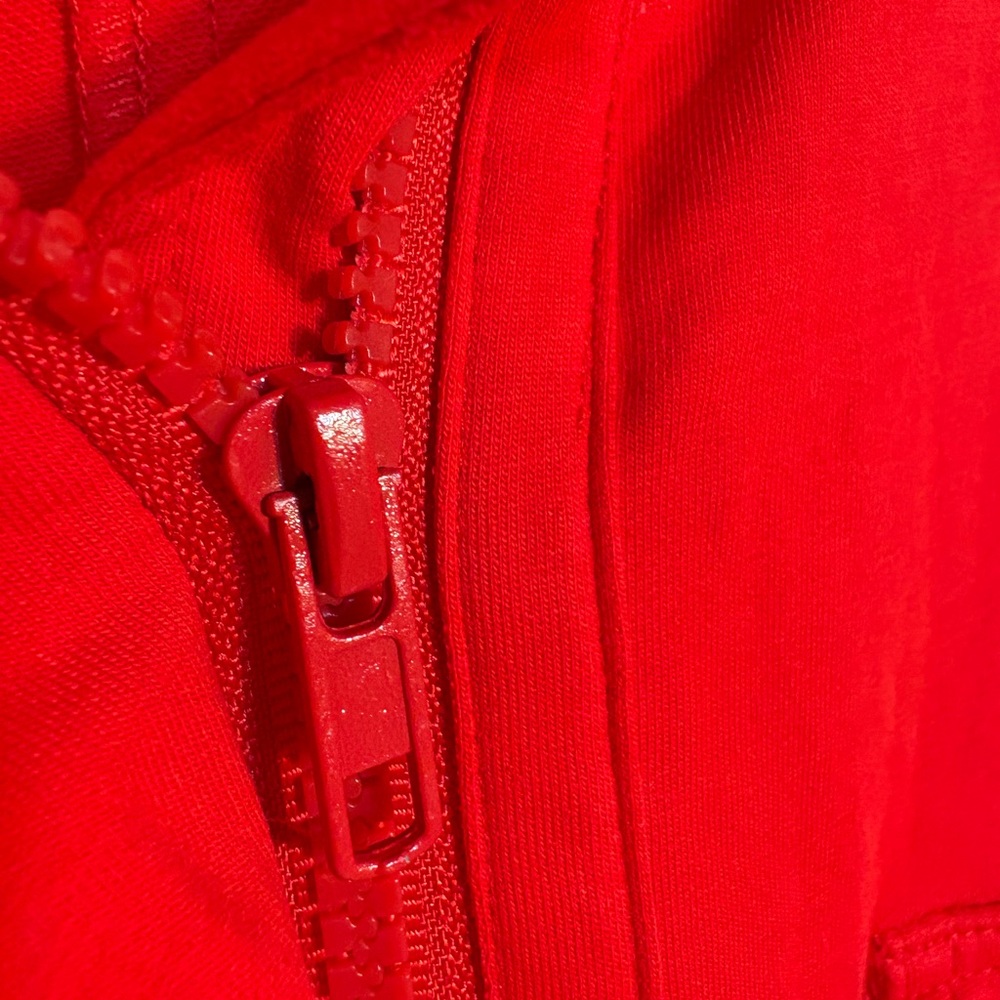 Red Sleeveless Jumpsuit - Picture 2 of 13